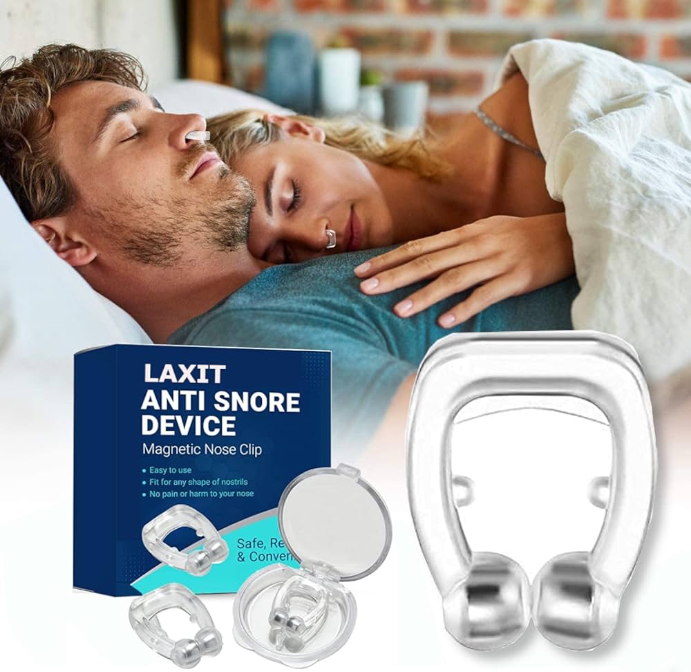 4 X Nose clip - Clip Nez anti-ronflement et apnée du sommeil